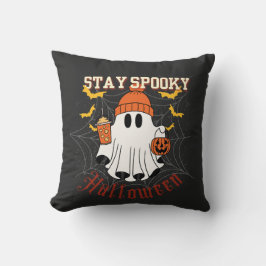 Bleib Spuky Geist Halloween Kissen