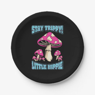 Bleib trippy! Kleiner Hippie Pappteller