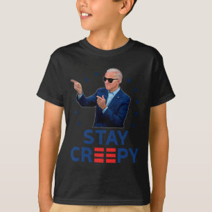 Bleib unheimlich lustig Anti Joe Biden konservativ T-Shirt