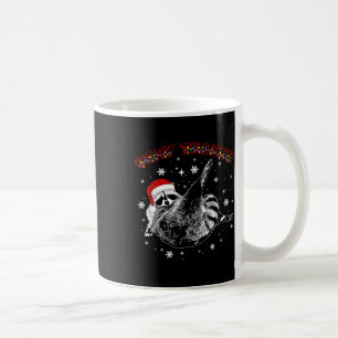 Bleib versaut Weihnachten Waschbär Xmas Müll-Panda Kaffeetasse