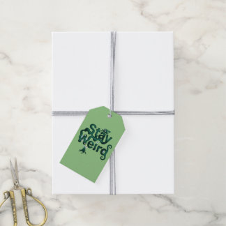 Bleib Weird Monster Geschenkanhänger