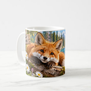 Bleib wild, bleib wunderbar Fuchs Kaffeetasse