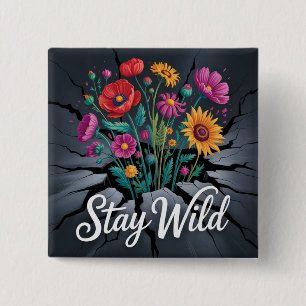 Bleib Wild Button