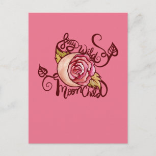 Bleib wild MondKind Postkarte