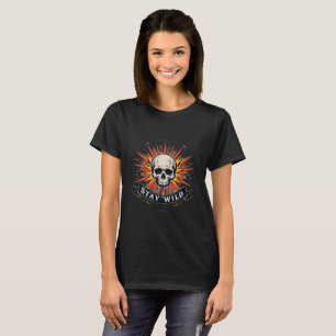Bleib Wild Skull T-Shirt