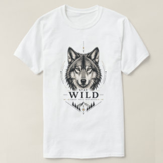 Bleib wild – Vertraue deinen Instinkten T-Shirt