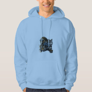 Bleib Wildes Tier Kapuzenpullover Hoodie