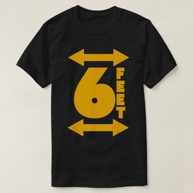 BLEIBE 10 METER VOM GESELLSCHAFTLICHEN VERSTÄNDNIS T-Shirt (Design vorne)