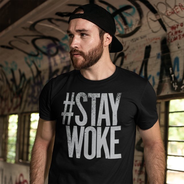 Bleibe Aktivist für soziale Veränderung Menschenre T-Shirt (Von Creator hochgeladen)