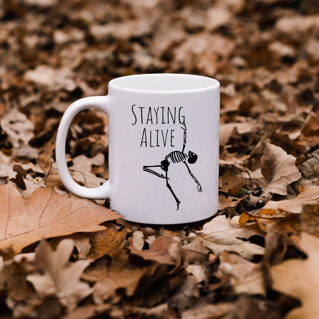 Bleibe Alive Halloween Kaffeetasse (Von Creator hochgeladen)