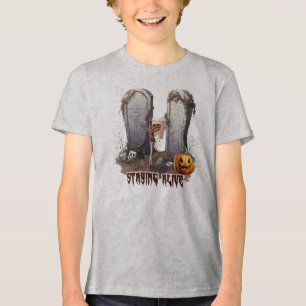 Bleibe Alive Halloween Tri-Blend Shirt