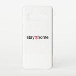 Bleibe auf Zuhause Samsung Galaxy S10 Hülle<br><div class="desc">Bleibe einfach auf Zuhause.</div>