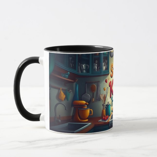 Bleibe aus der Tasse der Küche - es ist mein glück (Links)