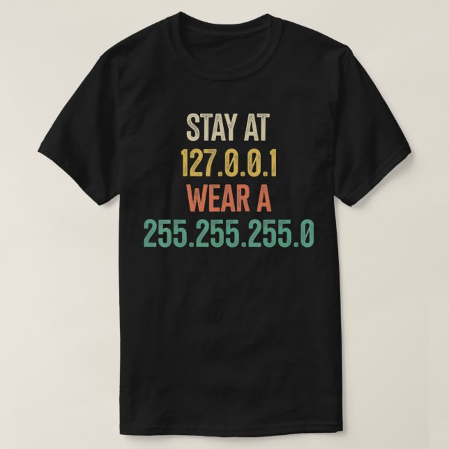 Bleibe bei 127 T-Shirt (Design vorne)