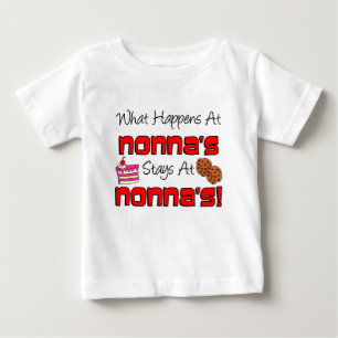Bleibe bei Nonna Baby T-shirt