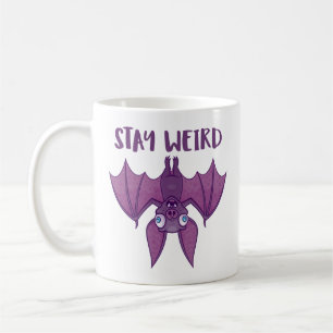 Bleibe Cartoon Bat Kaffeetasse