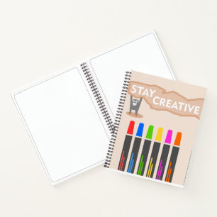 Bleibe Creative Notizbuch