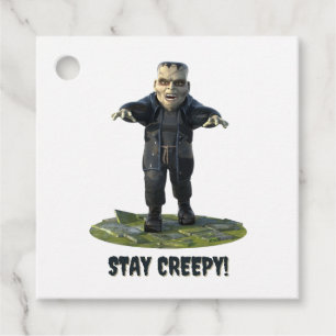 Bleibe Creepy! Frankensteins Monster Geschenkanhänger