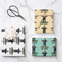 Bleibe Creepy! Frankensteins Monster Geschenkpapier Set