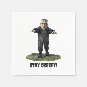 Bleibe Creepy! Frankensteins Monster Serviette