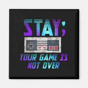 Bleibe dein Spiel ist nicht über Suizidprävention  Magnet
