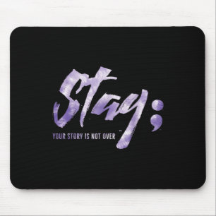 Bleibe deine Geschichte ist nicht über psychische  Mousepad