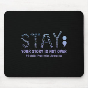Bleibe deine Geschichte ist nicht über psychische Mousepad