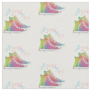Bleibe Design von Krawatte-Farbstoff-High-Top-Snea Stoff