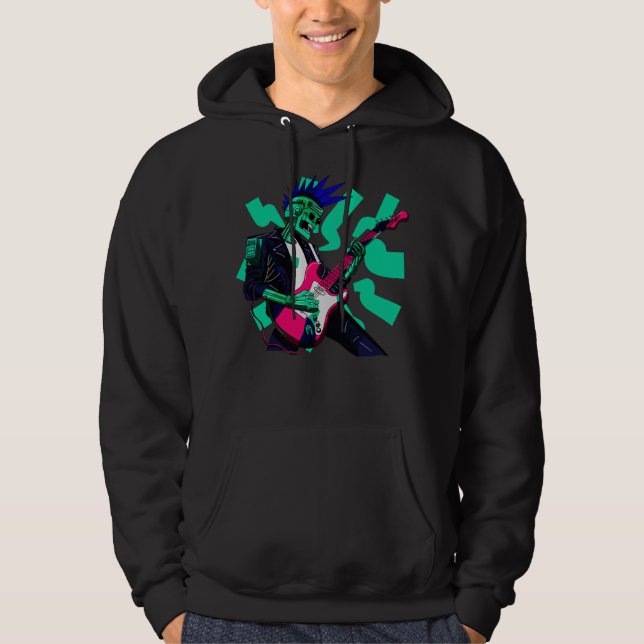 Bleibe Electric Hoodie (Vorderseite)