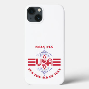 Bleibe fliegen, es ist der 4. Juli Case-Mate iPhone Hülle