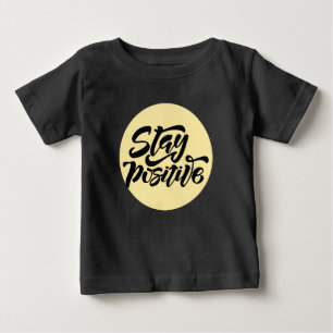 Bleibe Gelb Baby T-shirt