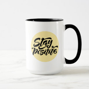 Bleibe Gelb Tasse
