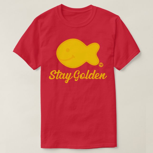 BLEIBE GOLDEN T-Shirt (Design vorne)