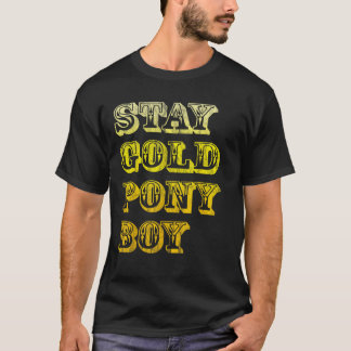 Bleibe Goldy Ponyboy T Shirt