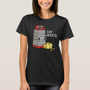 Bleibe Grateful Funny Chee Pun Dark BG T-Shirt