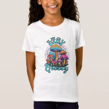 Bleibe Groovy Mushroom T - Shirt