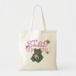 Bleibe Groovy Tragetasche