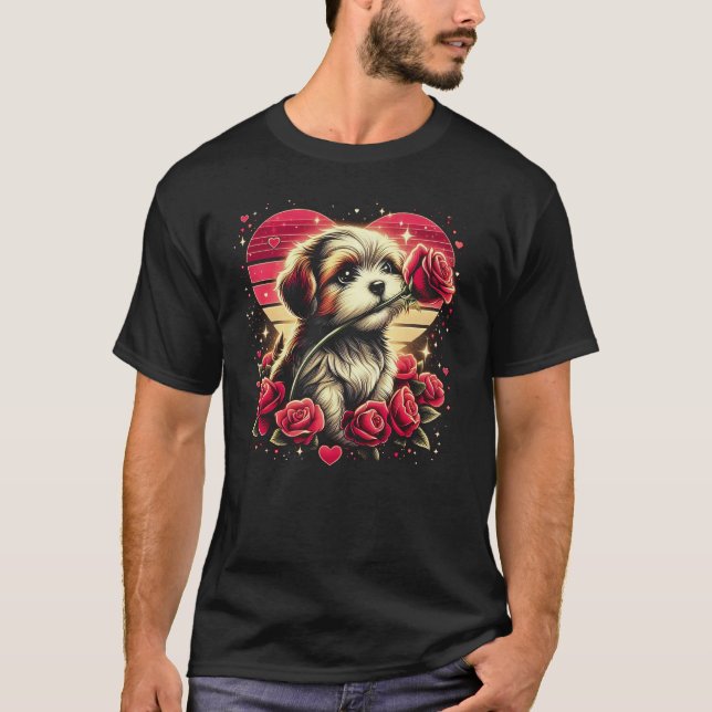 Bleibe Happy-Wirst du immer mein Hund sein. T-Shirt (Vorderseite)