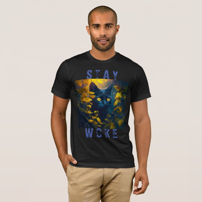 "Bleibe" Helle Augen T - Shirt (Vorne ganz)