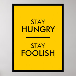 Bleibe Hunger Poster