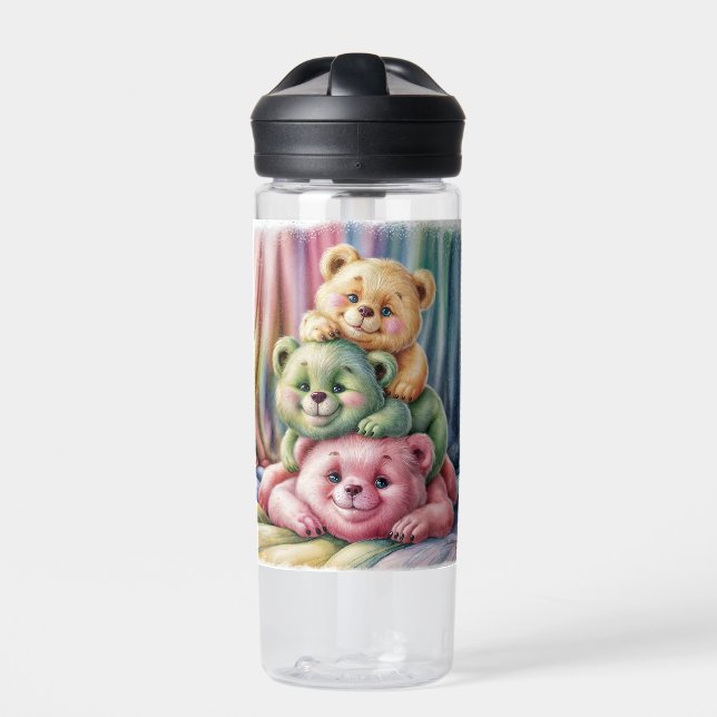 Bleibe Hydrated on-the-Go! Trinkflasche (Vorderseite)