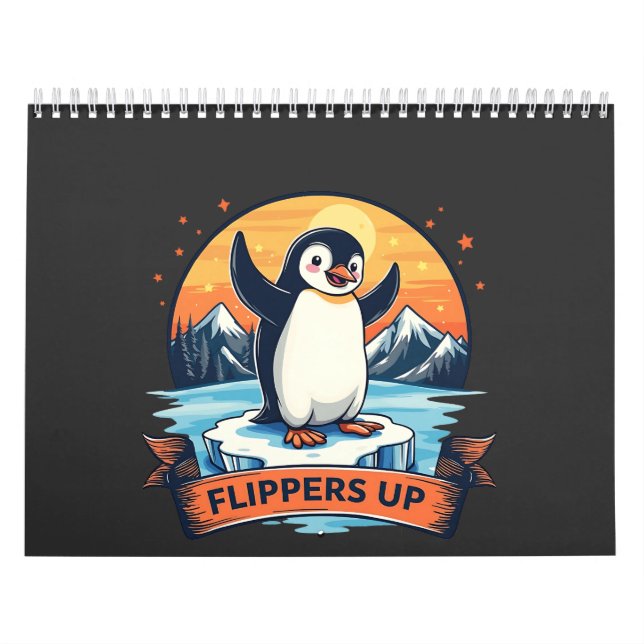 Bleibe ich bei Pinguinen gegen Trump Kalender (Titelbild)
