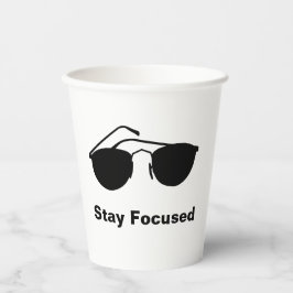 Bleibe im Jahr 2026 Pappbecher