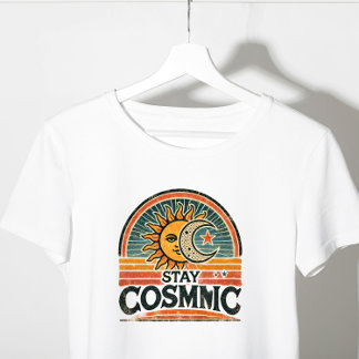 bleibe kosmischer T - Shirt