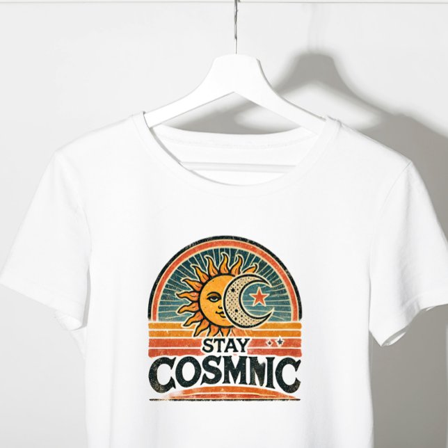 bleibe kosmischer T - Shirt (Von Creator hochgeladen)