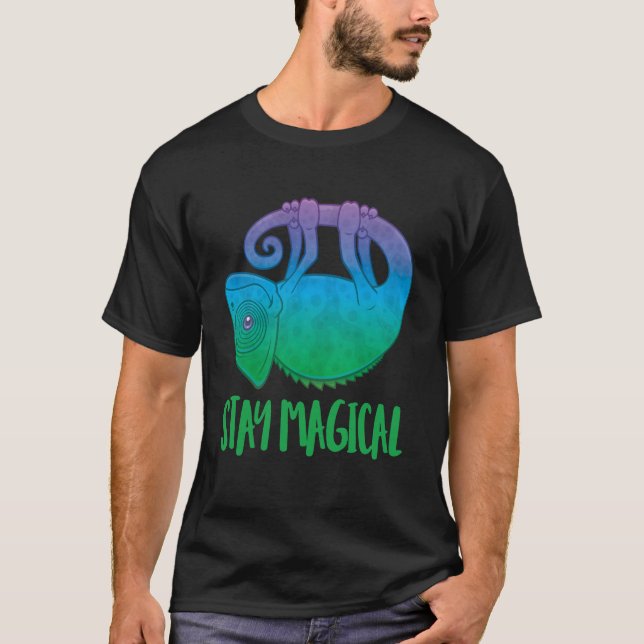 Bleibe Magical Levitating Chameleon T-Shirt (Vorderseite)