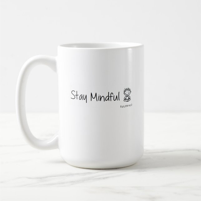 Bleibe Niedliche Tasse (Links)
