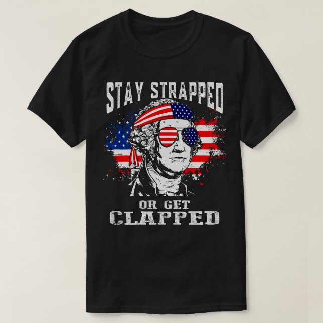 Bleibe oder gekappt T-Shirt (Design vorne)