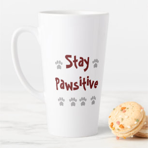 Bleibe Pawsitive Milchtasse