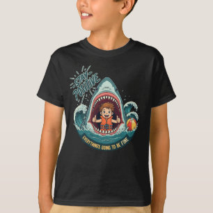 BLEIBE POSITIV: Es wird alles gut T-Shirt